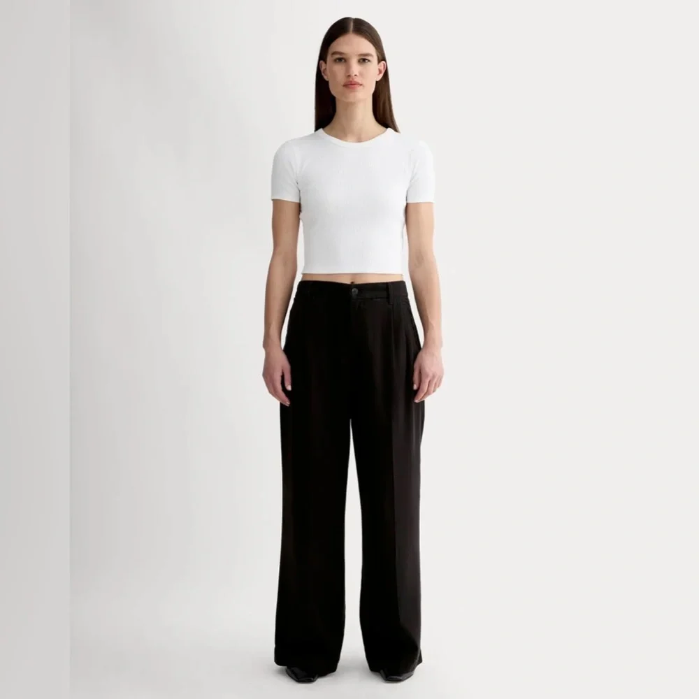 Everlane The Trouser in Buttersoft in Black Size: 8, NWT